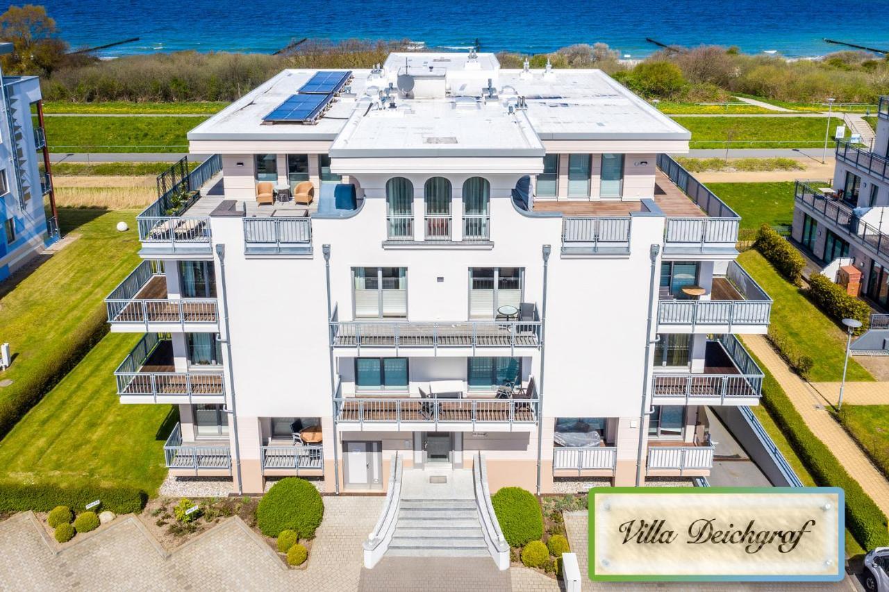 Villa Deichgraf 12 "Meerblick" Börgerende-Rethwisch Exterior foto